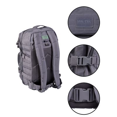 Plecak ASSAULT II duży URBAN GREY