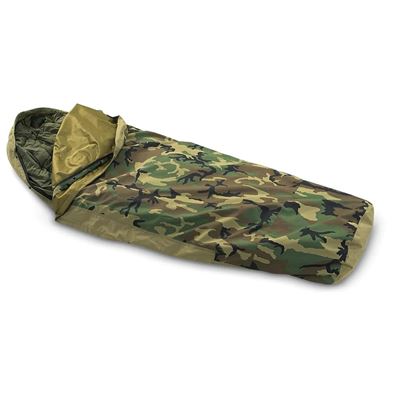 Śpiwór kompletny US "Modular Sleep System" 4szt oryginalny WOODLAND używany