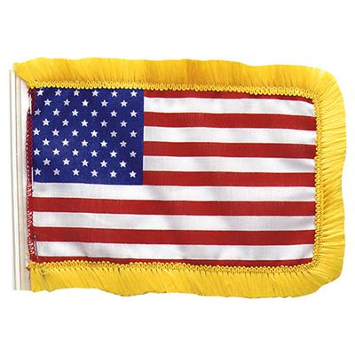 Flaga USA mała na maszcie/antenie 11 x 15 cm