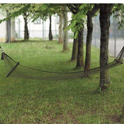 Siatka do huśtania MATTE z plastikową podpórką ZIELONA