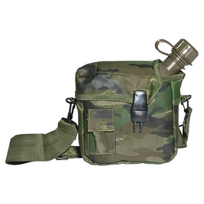Butelka polowa US 2L z opakowaniem WOODLAND