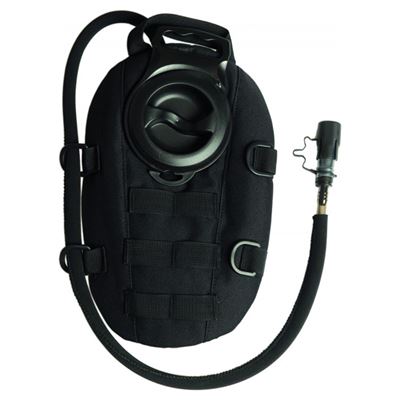 Plecak hydracyjny OVAL 1 L z paskami BLACK