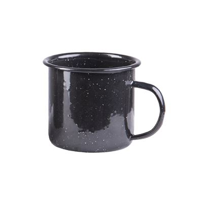Kubek emaliowany WESTERN 350 ml CZARNY