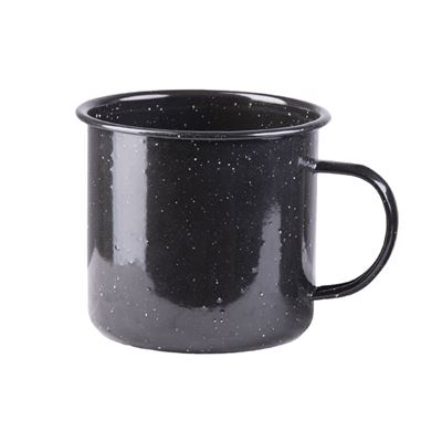 Kubek emaliowany WESTERN 680 ml CZARNY