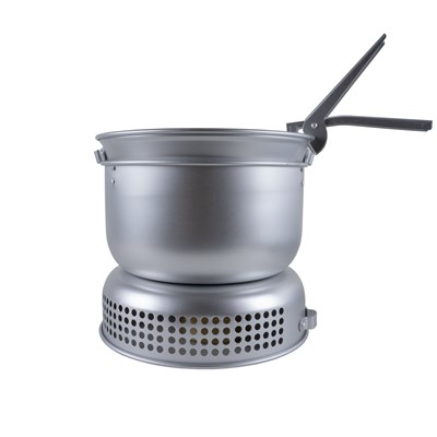 Zestaw do gotowania 9-częściowy z czajniczkiem aluminiowym