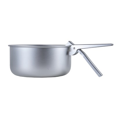 Zestaw do gotowania 9-częściowy z czajniczkiem aluminiowym