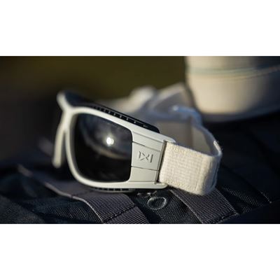Okulary taktyczne LYNX zestaw 2 szkła BIAŁA oprawka WILEY X 1501W-W 4