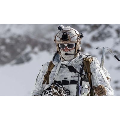 Okulary taktyczne LYNX zestaw 2 szkła BIAŁA oprawka WILEY X 1501W-W 2