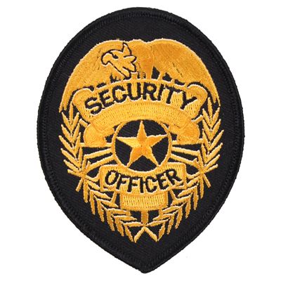 Naszywka GOLD SECURITY