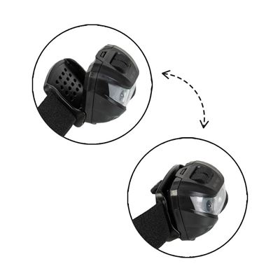 Latarka czołowa LED CREE XPE BLACK