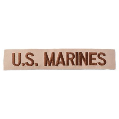 Naszywka POPISKA U.S.MARINES DESERT