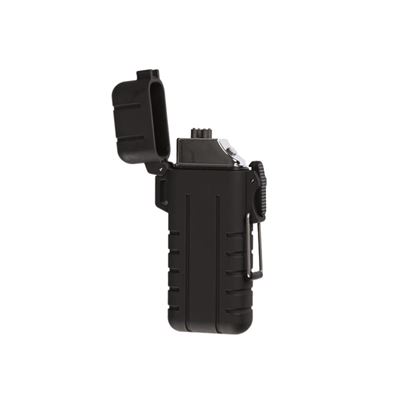 Akumulatorowa zapalniczka elektroniczna TRÖBER® ATOMIC X-ARC BLACK