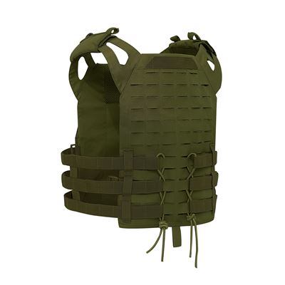 Kamizelka LASER CUT MOLLE nośnik płyt lekka ZIELONA