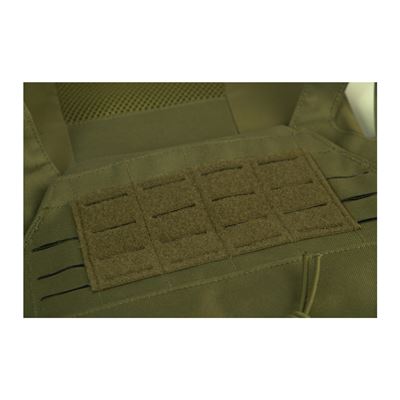 Kamizelka LASER CUT MOLLE nośnik płyt lekka ZIELONA