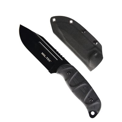 Nóż bojowy G10 z rękojeścią KYDEX® CZARNY