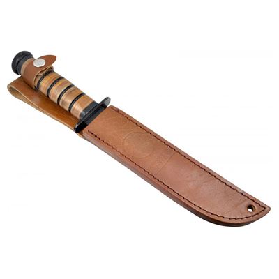 Nóż bojowy USMC w skórzanym etui