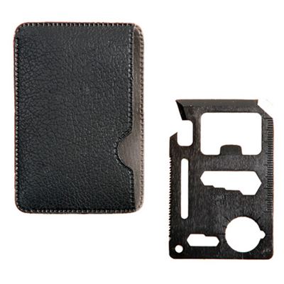 Karta wielofunkcyjna STEEL 10 narzędzi BLACK