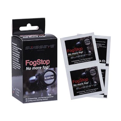 Chusteczki przeciwmgielne do okularów FOG STOP 30 sztuk