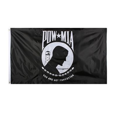 Flaga DELUXE POW-MIA CZARNA 90 x 150 cm