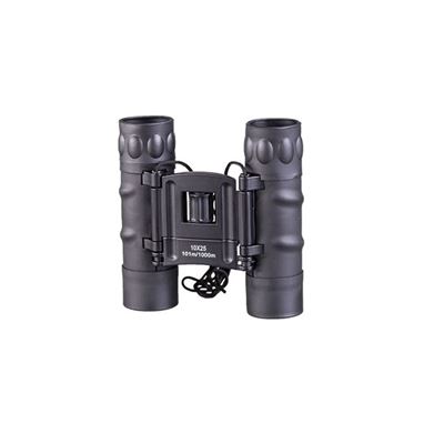 Gumowana lornetka 10x25 GEN II z futerałem BLACK