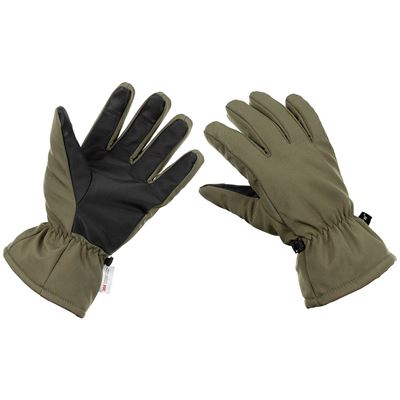 Rękawice zimowe SOFTSHELL 3M™ Thinsulate™ GREEN