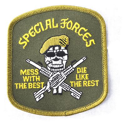 Naszywka SPECIAL FORCES MESS W/BEST