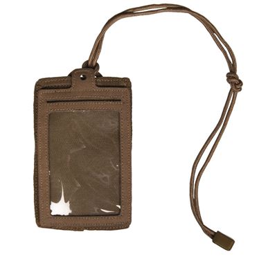 Etui na dokumenty z rzepem DARK COYOTE