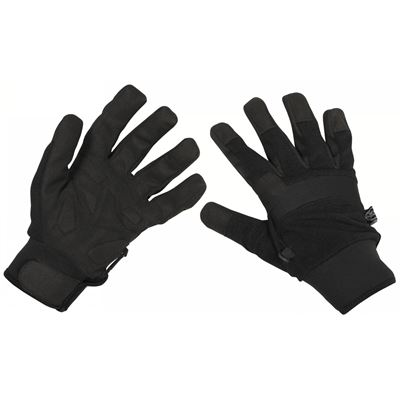Rękawice SECURITY chroniące przed przecięciem BLACK
