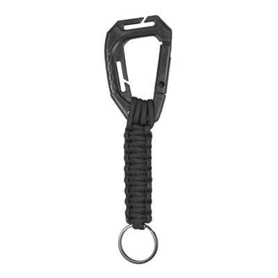 Karabińczyk MOLLE z PARACORD BLACK