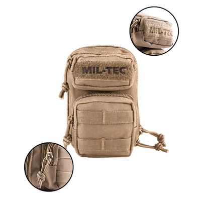 Breloczek do kluczy w stylu małego plecaka ASSAULT COYOTE