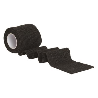 Taśma ADHESIVE owijana maskująca CZARNA