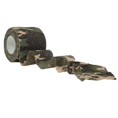 ADHESIVE taśma maskująca CAMO WOODLAND