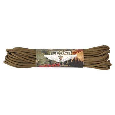 Sznur spadochronowy US ø 3 mm / 16 m / 50 stóp COYOTE