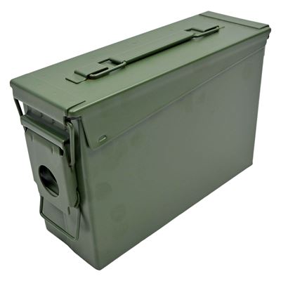 Pudełko na amunicję AMMO US M19A1 CAL.30 bez nadruku ZIELONE