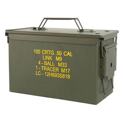 Skrzynka na amunicję do US M2A1 CAL.50 nowa