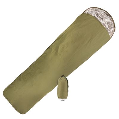 Śpiwór ratunkowy BIVY SURVIVAL ZIELONY