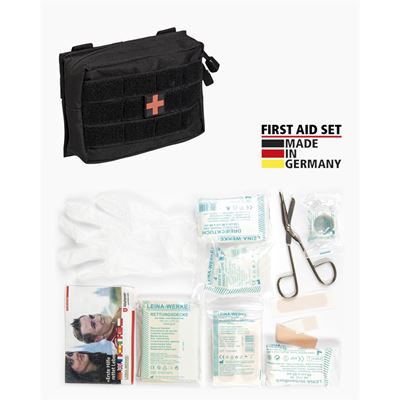 Apteczka pierwszej pomocy SET PRO 25 "Leina" BLACK