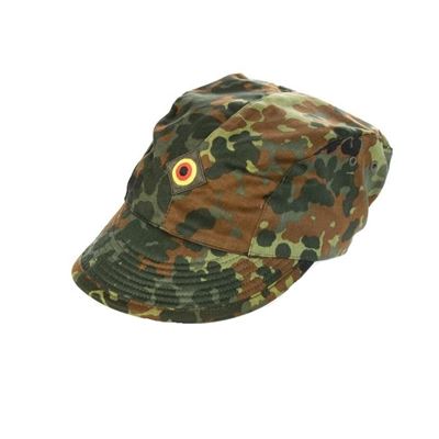 Czapka BW Luftwaffe z gumą FLECKTARN