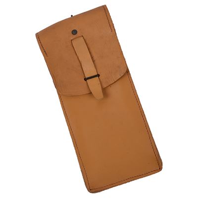 Etui na magazynek francuska skóra 1-KS MAT BROWN