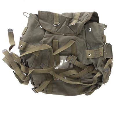 TURECKI plecak płócienny ZIELONY