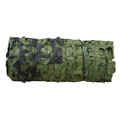 Siatka maskująca SZWEDZKA 5x5 m, plastikowa, ZIELONA (25 m²)