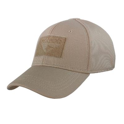 Czapka taktyczna FLEX poliester TAN