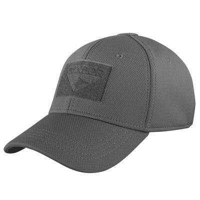 Czapka taktyczna FLEX poliester GRAPHITE/SZARA