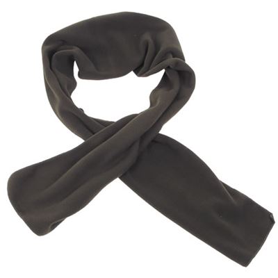 Szalik polarowy 160x25 cm ZIELONY