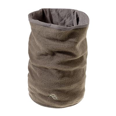 Krawat FLEECE przedłużony ZIELONY