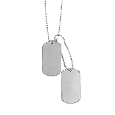 Znaki identyfikacyjne US „DOG TAG” ORIGINAL