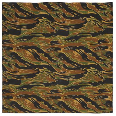 Chusta BANDANA 55x55 cm TIGER STRIPE CAMO