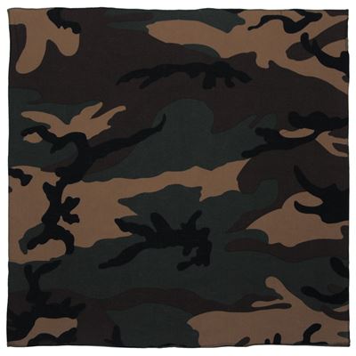 Chusta BANDANA 55x55 cm WOODLAND