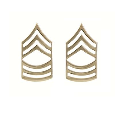 Odznaka stopnia MASTER SERGEANT POLISHED ZŁOTA