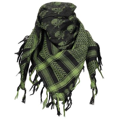 Szalik SHEMAGH LEBKY GREEN-BLACK